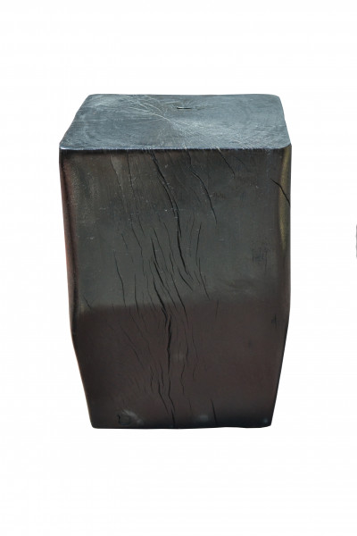 Dark raw wood base (small size)