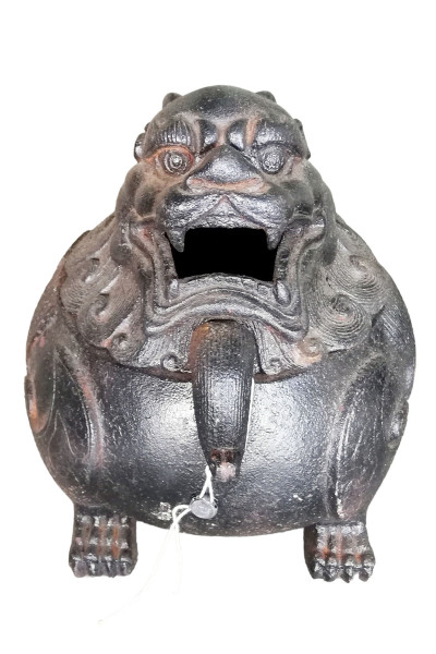 Incense burner cast iron. China