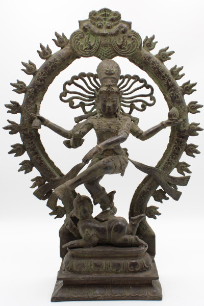 Natraj en bronze. Indonesia